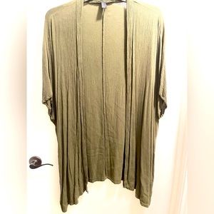 Olive green duster